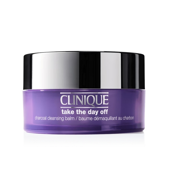 New! Clinique Take The Day Off Charcoal Cleansing Balm 💜🖤 - Picture 1 of 8
